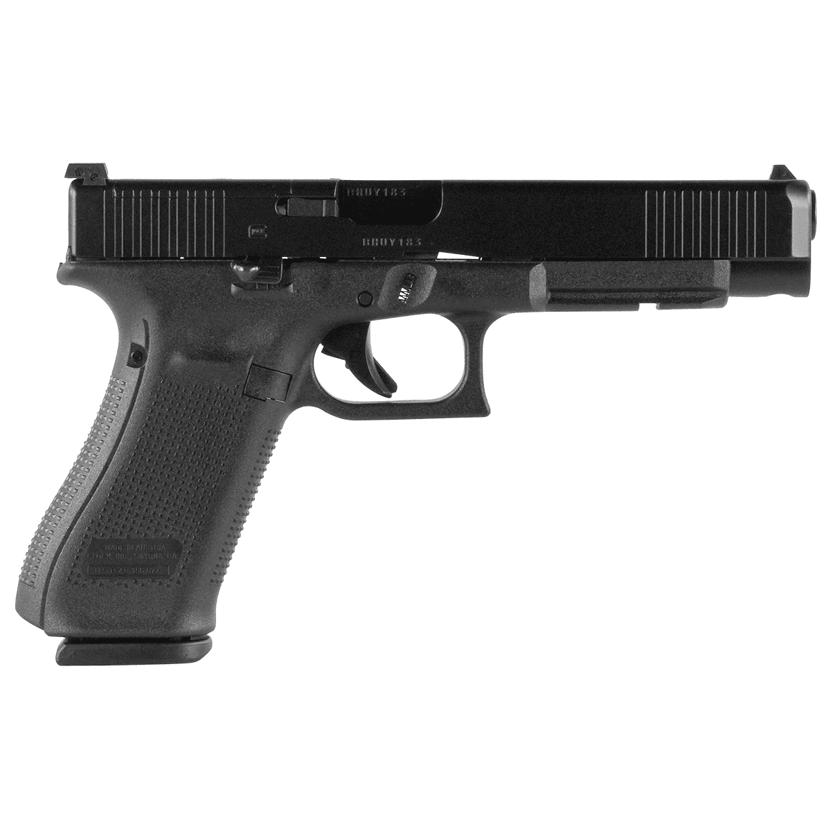 Glock G34 Gen5 Competition MOS 9mm Semi Automatic Handgun Glock G34 Gen5 Competition MOS 9mm Semi Automatic Handgun