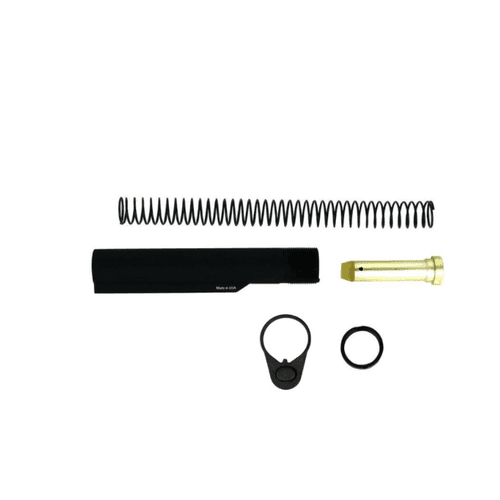 TacFire AR15 Buffer Tube Kit Mil-Spec Black AR-15 TacFire AR15 Buffer Tube Kit Mil-Spec Black AR-15