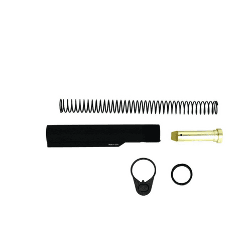 TacFire AR15 Buffer Tube Kit Mil-Spec Black AR-15 TacFire AR15 Buffer Tube Kit Mil-Spec Black AR-15