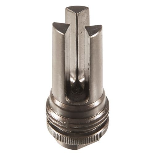 SilencerCo AC141 ASR Flash Hider Black Steel with 1/2"-28 tpi Threads for 5.56x45mm NATO SilencerCo AC141 ASR Flash Hider Black Steel with 1/2"-28 tpi Threads for 5.56x45mm NATO
