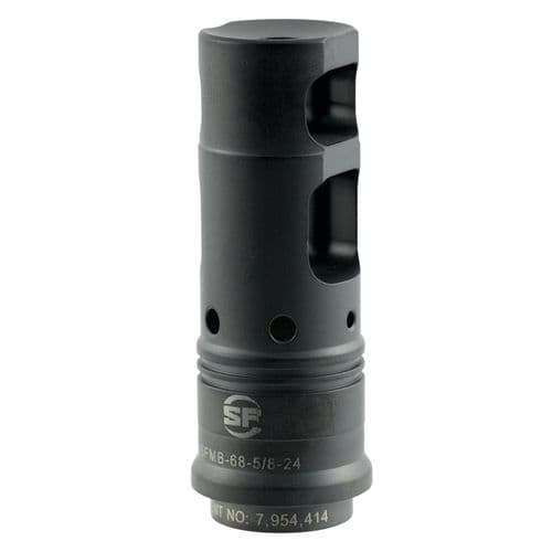 Surefire SFMB68685824 Suppressor Adapter Muzzle Brake 6.8mm 6.8 SPC Stainless Steel 2.7" Surefire SFMB68685824 Suppressor Adapter Muzzle Brake 6.8mm 6.8 SPC Stainless Steel 2.7"