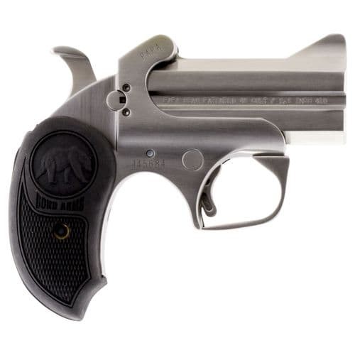 Bond Arms BAPB Papa Bear 45 Colt/410 Pistol Single 45 Colt (LC)/410 Gauge 3" 2 Round Rubber Stainless Bond Arms BAPB Papa Bear 45 Colt/410 Pistol Single 45 Colt (LC)/410 Gauge 3" 2 Round Rubber Stainless