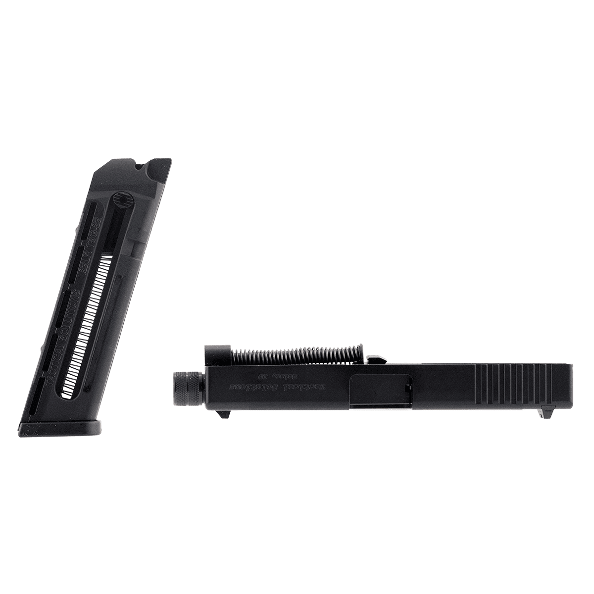 Tactical Solutions TSGCON19TE TSG-22 Conversion Kit Compatible w/Glock 19/23/32/38, 22LR Black 4.80" Steel Barrel, Includes Magazine Tactical Solutions TSGCON19TE TSG-22 Conversion Kit Compatible w/Glock 19/23/32/38, 22LR Black 4.80" Steel Barrel, Includes Magazine