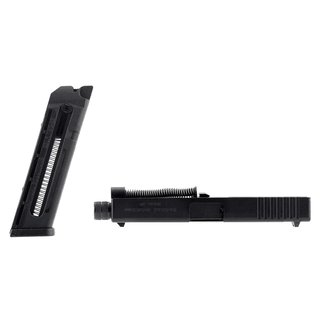 Tactical Solutions TSGCON19TE TSG-22 Conversion Kit Compatible w/Glock 19/23/32/38, 22LR Black 4.80" Steel Barrel, Includes Magazine Tactical Solutions TSGCON19TE TSG-22 Conversion Kit Compatible w/Glock 19/23/32/38, 22LR Black 4.80" Steel Barrel, Includes Magazine