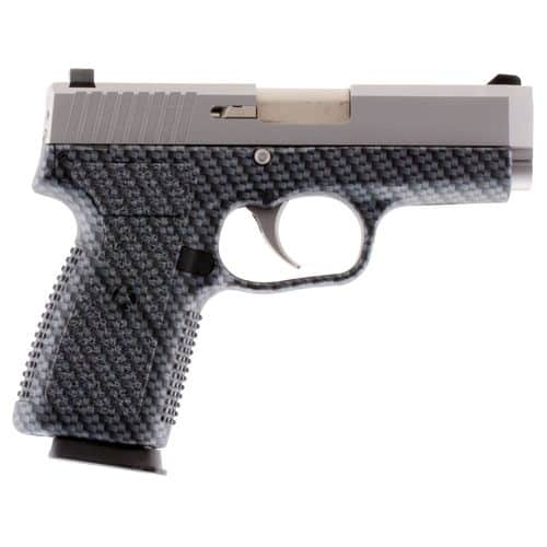Kahr Arms CW9093BCF CW *CA Compliant 9mm Luger 3.60" 7+1 Black with Carbon Fiber Print Matte Stainless Steel Slide Textured Black Polymer Grip Kahr Arms CW9093BCF CW *CA Compliant 9mm Luger 3.60" 7+1 Black with Carbon Fiber Print Matte Stainless Steel Slide Textured Black Polymer Grip
