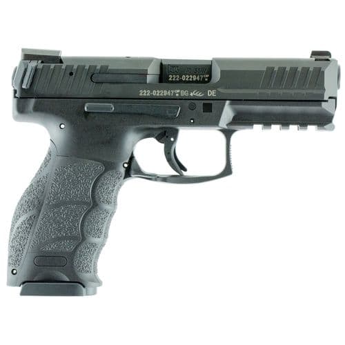 HK 81000242 VP40 40 S&W 4.09" 13+1 (3) Black Black Steel Slide Black Interchangeable Backstrap Grip Night Sights HK 81000242 VP40 40 S&W 4.09" 13+1 (3) Black Black Steel Slide Black Interchangeable Backstrap Grip Night Sights