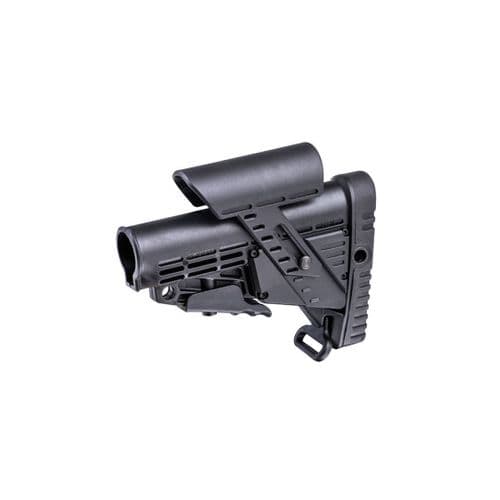 CAA CBSCP AR-15/M4 Collapsable Butt Stock with Integrated Cheek Piece CAA CBSCP AR-15/M4 Collapsable Butt Stock with Integrated Cheek Piece