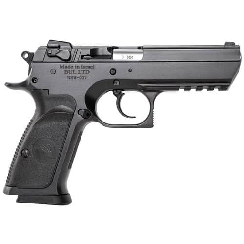 Magnum Research BE99003R Baby Eagle III 9mm Luger 4.43" 10+1 Matte Black Oxide Carbon Steel Frame & Slide Black Polymer Grip Magnum Research BE99003R Baby Eagle III 9mm Luger 4.43" 10+1 Matte Black Oxide Carbon Steel Frame & Slide Black Polymer Grip