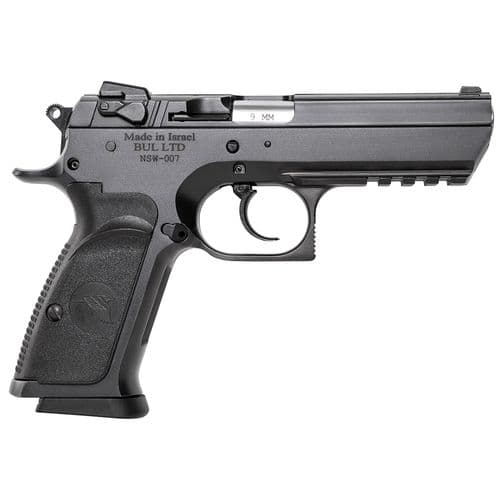 Magnum Research BE99153R Baby Eagle III 9mm Luger 4.43" 15+1 Matte Black Oxide Carbon Steel Frame & Slide Black Polymer Grip Magnum Research BE99153R Baby Eagle III 9mm Luger 4.43" 15+1 Matte Black Oxide Carbon Steel Frame & Slide Black Polymer Grip