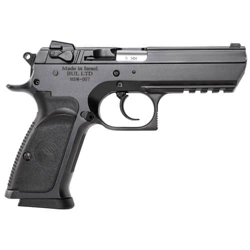 Magnum Research BE99153R Baby Eagle III 9mm Luger 4.43" 15+1 Matte Black Oxide Carbon Steel Frame & Slide Black Polymer Grip Magnum Research BE99153R Baby Eagle III 9mm Luger 4.43" 15+1 Matte Black Oxide Carbon Steel Frame & Slide Black Polymer Grip