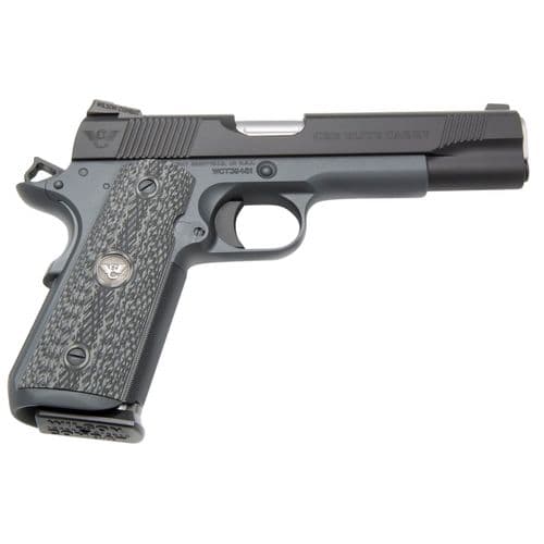 Wilson Combat CQBECFS9 1911 CQB Elite Carry 9mm Luger 5" 10+1 Gray Black Carbon Steel Slide Black/Gray G10 Grip Wilson Combat CQBECFS9 1911 CQB Elite Carry 9mm Luger 5" 10+1 Gray Black Carbon Steel Slide Black/Gray G10 Grip