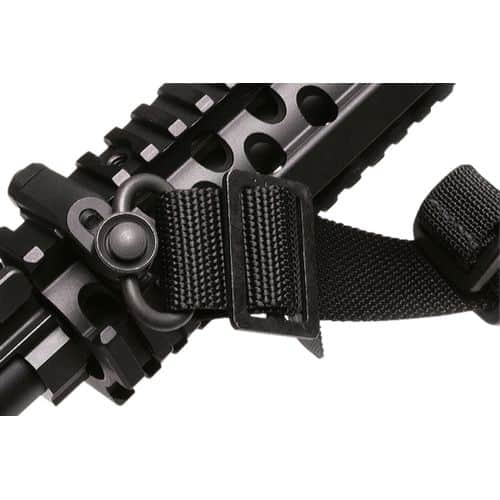 Wilson Combat TRQDBSS Heavy Duty Swivel Black Phosphate 1.25" Quick Detach Steel Wilson Combat TRQDBSS Heavy Duty Swivel Black Phosphate 1.25" Quick Detach Steel