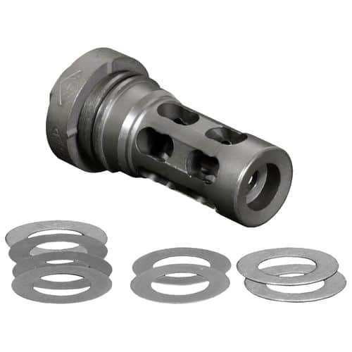 Yankee Hill 4302MB24A QD Light Tactical Muzzle Brake 30 Cal 5/8"-24 tpi Steel 2 Yankee Hill 4302MB24A QD Light Tactical Muzzle Brake 30 Cal 5/8"-24 tpi Steel 2