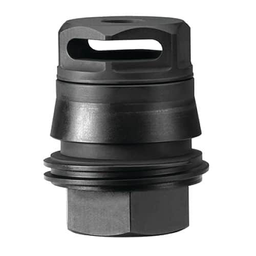 Sig Sauer SRD76212X28B Muzzle Brake 7.62mm 1/2"-28 tpi Black Steel Sig Sauer SRD76212X28B Muzzle Brake 7.62mm 1/2"-28 tpi Black Steel