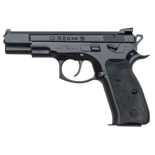 CZ-USA 01136 CZ 75 B Omega Convertible 9mm Luger 4.60" 10+1 Black Black Steel Slide Black Polymer Grip CZ-USA 01136 CZ 75 B Omega Convertible 9mm Luger 4.60" 10+1 Black Black Steel Slide Black Polymer Grip