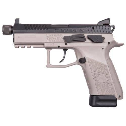 CZ-USA 01288 P-07 Suppressor Ready 9mm Luger 4.50" 10+1 Urban Gray Black Steel Steel Stippled Urban Gray Polymer Grip CZ-USA 01288 P-07 Suppressor Ready 9mm Luger 4.50" 10+1 Urban Gray Black Steel Steel Stippled Urban Gray Polymer Grip