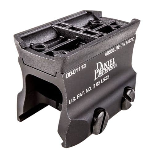 Daniel Defense 0304518025 Rock and Lock Micro Mount Black Anodized Aluminum Daniel Defense 0304518025 Rock and Lock Micro Mount Black Anodized Aluminum