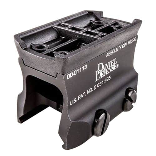 Daniel Defense 0304518025 Rock and Lock Micro Mount Black Anodized Aluminum Daniel Defense 0304518025 Rock and Lock Micro Mount Black Anodized Aluminum