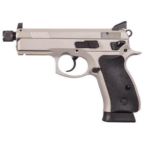CZ-USA 01299 P-01 Omega SR 9mm Luger 4.50" 10+1 Urban Gray Urban Gray Steel Slide Black Rubber Grip CZ-USA 01299 P-01 Omega SR 9mm Luger 4.50" 10+1 Urban Gray Urban Gray Steel Slide Black Rubber Grip