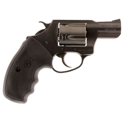 Charter Arms 63820 Undercover 38 Special 5rd 2" Overall Black Nitride Stainless Steel with Black Rubber Grip Charter Arms 63820 Undercover 38 Special 5rd 2" Overall Black Nitride Stainless Steel with Black Rubber Grip