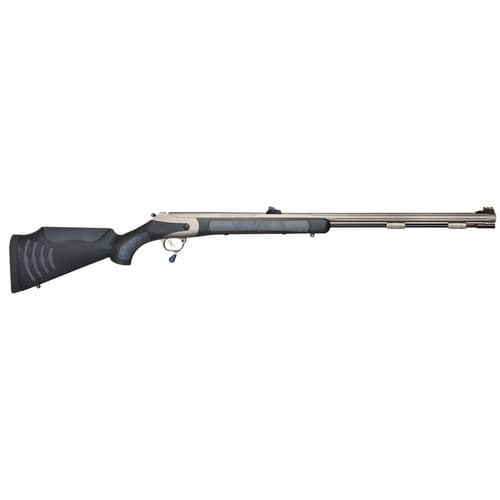 T/C Arms 10168526 Triumph Bone Collector 50 Cal 28" 209 Primer Silver Weather Shield Rec/Barrel Black Synthetic Stock T/C Arms 10168526 Triumph Bone Collector 50 Cal 28" 209 Primer Silver Weather Shield Rec/Barrel Black Synthetic Stock