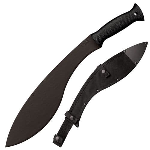 Cold Steel 97KMS Kukri 13" Black 1055 Carbon Steel Blade, Black Polypropylene Handle 18" Long Cold Steel 97KMS Kukri 13" Black 1055 Carbon Steel Blade, Black Polypropylene Handle 18" Long