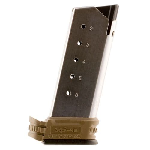 Springfield Armory XDS5001FDE Backstrap Sleeve 1 Piece Flat Dark Earth Polymer for 45 ACP Springfield Armory XD-S with #1 Backstrap Springfield Armory XDS5001FDE Backstrap Sleeve 1 Piece Flat Dark Earth Polymer for 45 ACP Springfield Armory XD-S with #1 Backstrap
