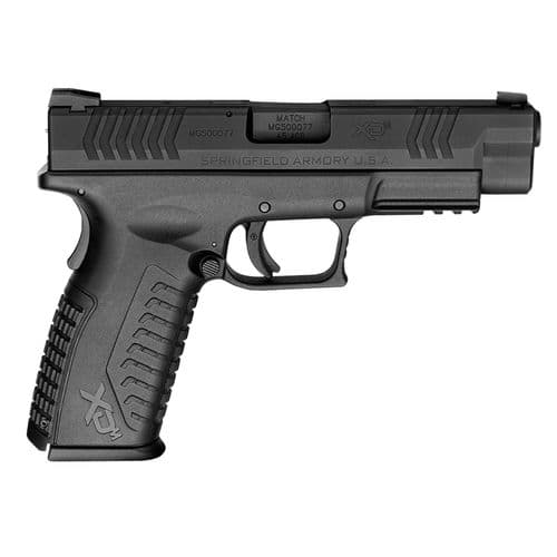 Springfield Armory XDM94545BE XD-M 45 ACP 4.50" 10+1 Railed Black Frame Black Melonite Steel Slide Black Interchangeable Backstrap Grip Springfield Armory XDM94545BE XD-M 45 ACP 4.50" 10+1 Railed Black Frame Black Melonite Steel Slide Black Interchangeable Backstrap Grip