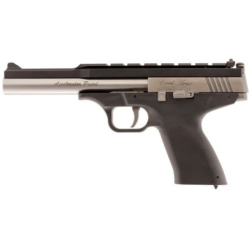 Excel EA22304 Accelerator Pistol MP-22 22 Mag 6.50" 9+1 Black Stainless Steel Black Polymer Grip Excel EA22304 Accelerator Pistol MP-22 22 Mag 6.50" 9+1 Black Stainless Steel Black Polymer Grip
