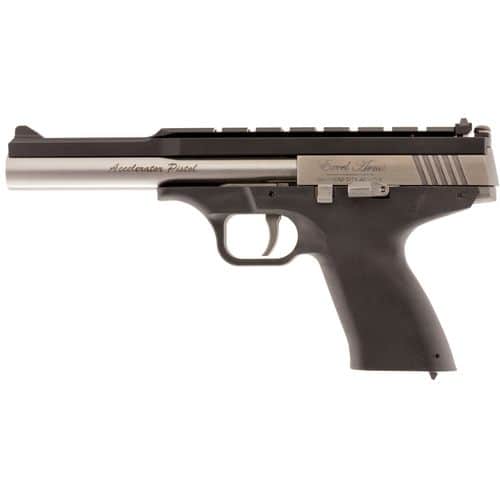 Excel EA22304 Accelerator Pistol MP-22 22 Mag 6.50" 9+1 Black Stainless Steel Black Polymer Grip Excel EA22304 Accelerator Pistol MP-22 22 Mag 6.50" 9+1 Black Stainless Steel Black Polymer Grip