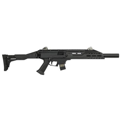 CZ-USA 08508 Scorpion EVO 3 S1 Carbine Faux Suppressor 9mm Luger 16.20" 10+1 Black Folding Right Side Stock CZ-USA 08508 Scorpion EVO 3 S1 Carbine Faux Suppressor 9mm Luger 16.20" 10+1 Black Folding Right Side Stock