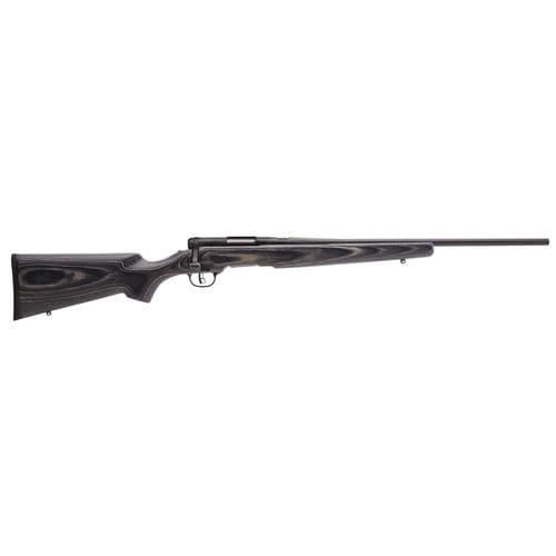 Savage Arms 96971 B.MAG Sporter 17 WSM 8+1 Cap 22" Matte Black Rec Gray Laminate Stock Right Hand (Full Size) Savage Arms 96971 B.MAG Sporter 17 WSM 8+1 Cap 22" Matte Black Rec Gray Laminate Stock Right Hand (Full Size)