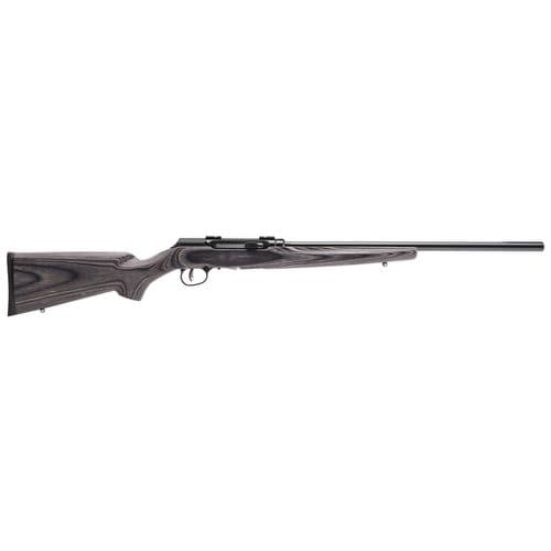Savage Arms 47006 A17 Target Sporter Semi-Auto 17 HMR 10+1 Cap 22" Black Rec Gray Laminate Stock Right Hand (Full Size) Savage Arms 47006 A17 Target Sporter Semi-Auto 17 HMR 10+1 Cap 22" Black Rec Gray Laminate Stock Right Hand (Full Size)