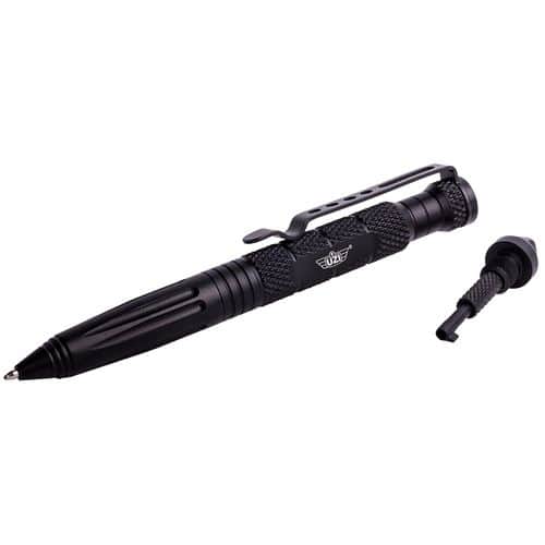 Uzi Accessories UZITACPEN6BK Tactical Pen 6" 1.6 oz Black Uzi Accessories UZITACPEN6BK Tactical Pen 6" 1.6 oz Black