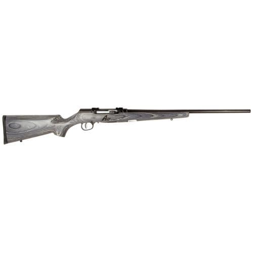 Savage Arms 47008 A17 Sporter Semi-Auto 17 HMR 10+1 Cap 22" Satin Black Rec/Barrel Gray Laminate Stock Right Hand (Full Size) Savage Arms 47008 A17 Sporter Semi-Auto 17 HMR 10+1 Cap 22" Satin Black Rec/Barrel Gray Laminate Stock Right Hand (Full Size)