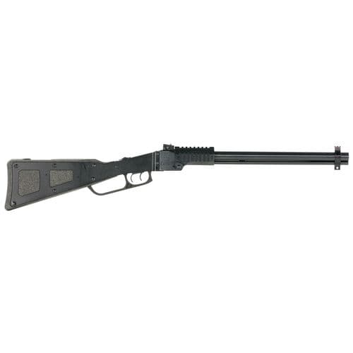 Chiappa Firearms 500188 M6 22 LR/12 Gauge 1+1 18.50" Blued Steel Barrel, Folding Break Open, Receiver Mounted Quad Picatinny Forend, Black Skeletonized Stock w/PPS Foam Inserts, Double Trigger System, Includes Modified Choke Chiappa Firearms 500188 M6 22 LR/12 Gauge 1+1 18.50" Blued Steel Barrel, Folding Break Open, Receiver Mounted Quad Picatinny Forend, Black Skeletonized Stock w/PPS Foam Inserts, Double Trigger System, Includes Modified Choke