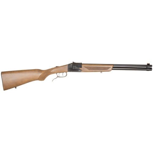 Chiappa Firearms 500190 Double Badger 22 LR 20 Gauge 19" Blued Beechwood Folding Checkered Stock Chiappa Firearms 500190 Double Badger 22 LR 20 Gauge 19" Blued Beechwood Folding Checkered Stock