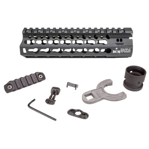BCM KMRA7556BK KMR Alpha Handguard 7" L Aluminum with Black Anodized & KeyMod Slots for AR-15 BCM KMRA7556BK KMR Alpha Handguard 7" L Aluminum with Black Anodized & KeyMod Slots for AR-15