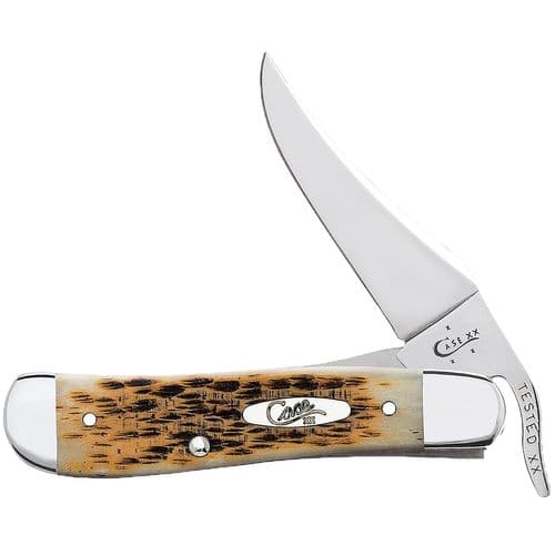 Case 0260 6 RussLock 2.70" Folding RussLock Clip Plain Mirror Polished Tru-Sharp SS Blade Peach Seed Jigged Amber Bone Handle 2 Case 0260 6 RussLock 2.70" Folding RussLock Clip Plain Mirror Polished Tru-Sharp SS Blade Peach Seed Jigged Amber Bone Handle 2