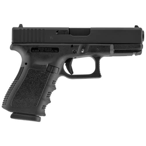 Glock UI2350203 G23 Compact 40 S&W 4.02" 13+1 Black Polymer Frame Black Steel Slide Black Polymer Grip Fixed Sights Glock UI2350203 G23 Compact 40 S&W 4.02" 13+1 Black Polymer Frame Black Steel Slide Black Polymer Grip Fixed Sights