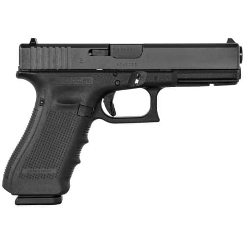 Glock UG3430101MOS G34 Gen4 Competition MOS 9mm Luger 5.31" 10+1 Black Black Steel w/MOS Cuts Slide Black Interchangeable Backstrap Grip Glock UG3430101MOS G34 Gen4 Competition MOS 9mm Luger 5.31" 10+1 Black Black Steel w/MOS Cuts Slide Black Interchangeable Backstrap Grip