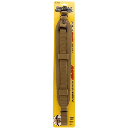 Outdoor Connection SGSS20971 Super Grip Sling with 1" Swivels 2" W x 48"- 60" L Coyote Tan Nylon Outdoor Connection SGSS20971 Super Grip Sling with 1" Swivels 2" W x 48"- 60" L Coyote Tan Nylon