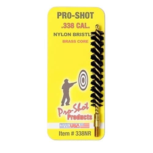 Pro-Shot 338NR Nylon Bore Brush .338 Cal Rifle 5-40 2" Pro-Shot 338NR Nylon Bore Brush .338 Cal Rifle 5-40 2"