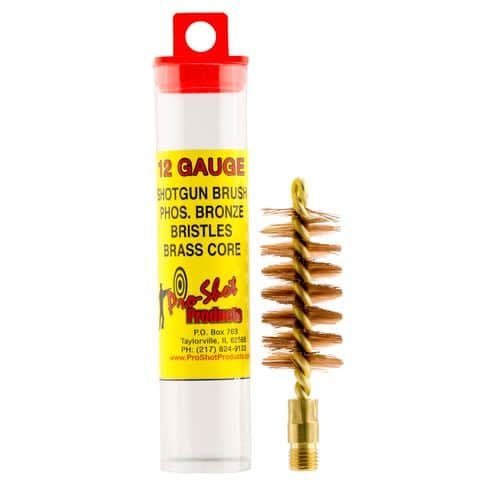Pro-Shot 12S Benchrest Quality Bore Brush 12 Gauge Shotgun 5/16-27 Bronze 1.75" Pro-Shot 12S Benchrest Quality Bore Brush 12 Gauge Shotgun 5/16-27 Bronze 1.75"