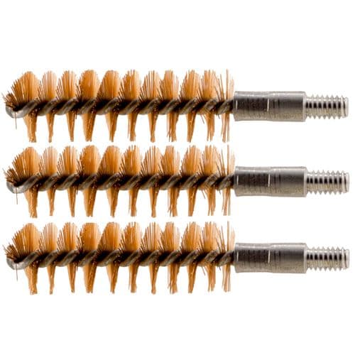 Bore Tech BTBP44003 Benchmark Bronze Brushes 44 Cal Pistol 8-32 Aluminum 1.50" Bronze Brush 3 Pack Bore Tech BTBP44003 Benchmark Bronze Brushes 44 Cal Pistol 8-32 Aluminum 1.50" Bronze Brush 3 Pack