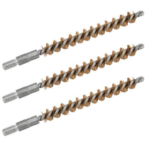 Bore Tech BTBR06003 Benchmark Bronze Brushes 243 Win; 6mm Rifle 8-32 Aluminum 2.50" Bronze Brush 3 Pack Bore Tech BTBR06003 Benchmark Bronze Brushes 243 Win; 6mm Rifle 8-32 Aluminum 2.50" Bronze Brush 3 Pack
