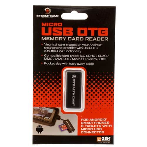 Stealth Cam STCSDCRAND Android Memory Card Reader SD Stealth Cam STCSDCRAND Android Memory Card Reader SD