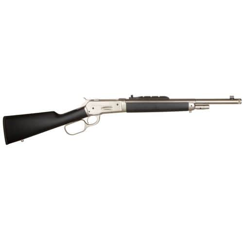 Taylors & Company 920356 1886 Ridge Runner Take Down 45-70 Gov 4+1 18.50" Matte Chrome SoftTouch Black Synthetic Stock Right Hand (Full Size) Taylors & Company 920356 1886 Ridge Runner Take Down 45-70 Gov 4+1 18.50" Matte Chrome SoftTouch Black Synthetic Stock Right Hand (Full Size)