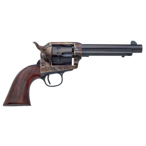 Taylors & Company 4052 1873 Cattleman 22 LR 12rd 5.50" Blued Cylinder & Barrel Color Case Hardened Steel Frame Walnut Grip Taylors & Company 4052 1873 Cattleman 22 LR 12rd 5.50" Blued Cylinder & Barrel Color Case Hardened Steel Frame Walnut Grip