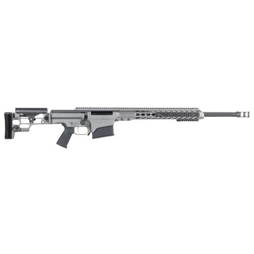 Barrett 14449 MRAD 6.5 Creedmoor 24" Fluted 10+1 Tungsten Gray Cerakote Tungsten Gray Folding w/Adjustable LOP Stock Black Polymer Grip Barrett 14449 MRAD 6.5 Creedmoor 24" Fluted 10+1 Tungsten Gray Cerakote Tungsten Gray Folding w/Adjustable LOP Stock Black Polymer Grip